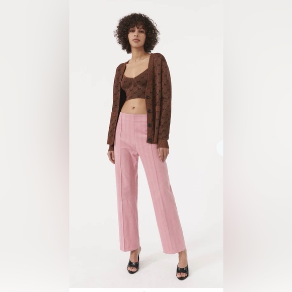 Baum und Pferdgarten Brown shimmer Cardigan Sweater size S NWT - Picture 2 of 6